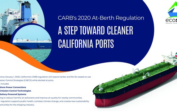 Carb’s 2020 At-Birth Regulation: A step towards cleaner California Ports